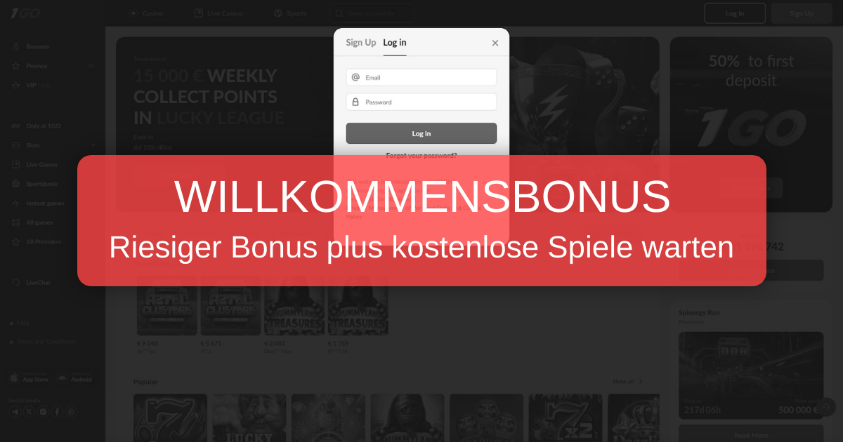 GoCasino Deutschland - Ihr sicheres Online Casino